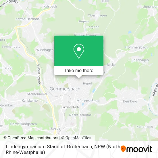 Карта Lindengymnasium Standort Grotenbach