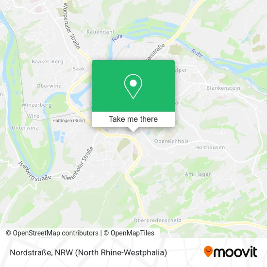 Карта Nordstraße