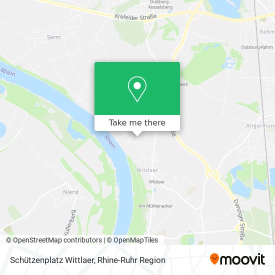 Schützenplatz Wittlaer map
