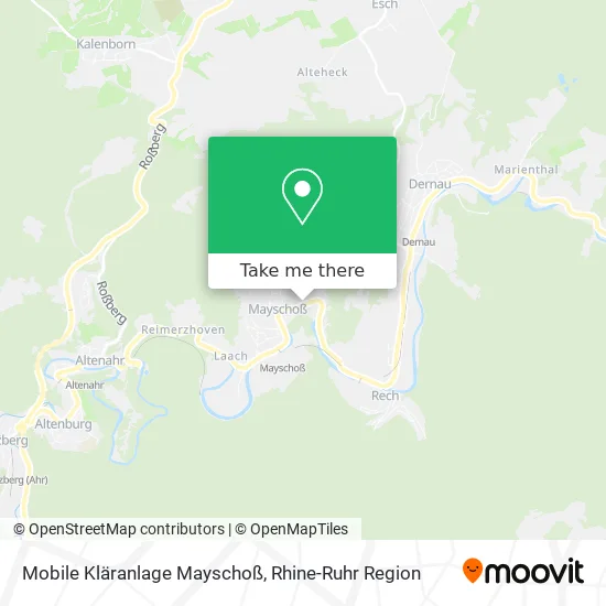 Карта Mobile Kläranlage Mayschoß
