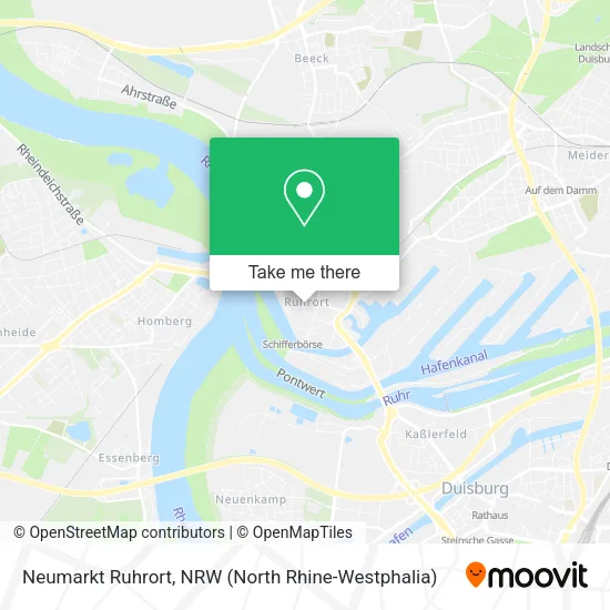Карта Neumarkt Ruhrort