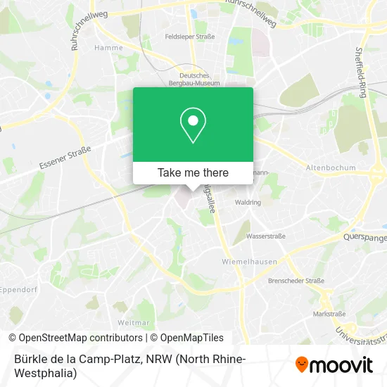 Карта Bürkle de la Camp-Platz