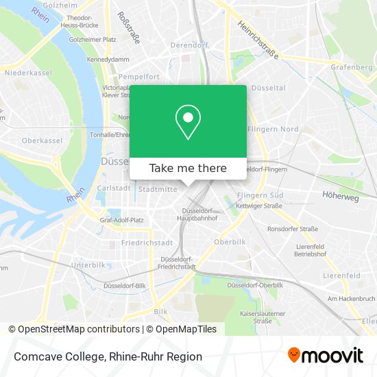 Comcave College map