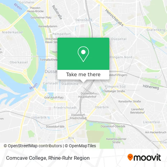 Карта Comcave College
