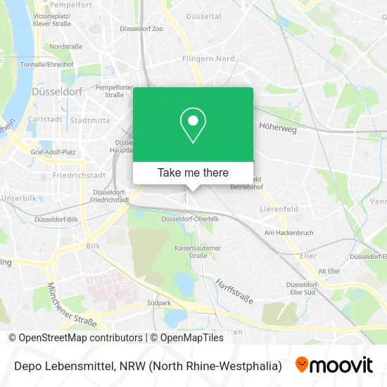 Карта Depo Lebensmittel