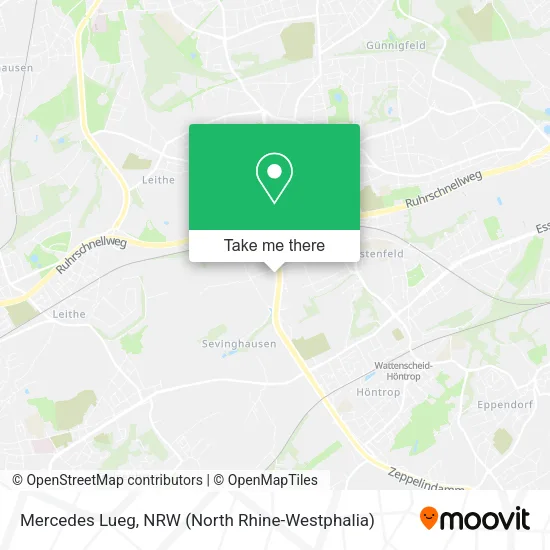 Карта Mercedes Lueg