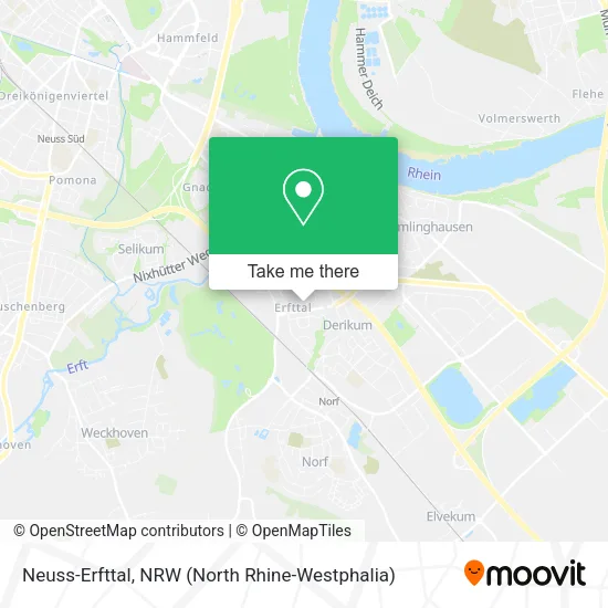 Карта Neuss-Erfttal