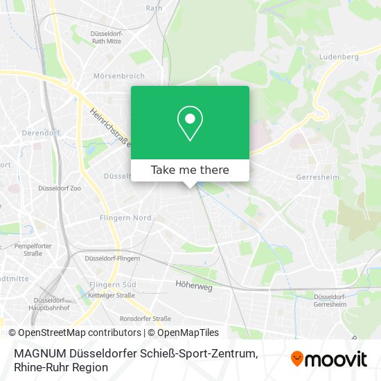 MAGNUM Düsseldorfer Schieß-Sport-Zentrum map