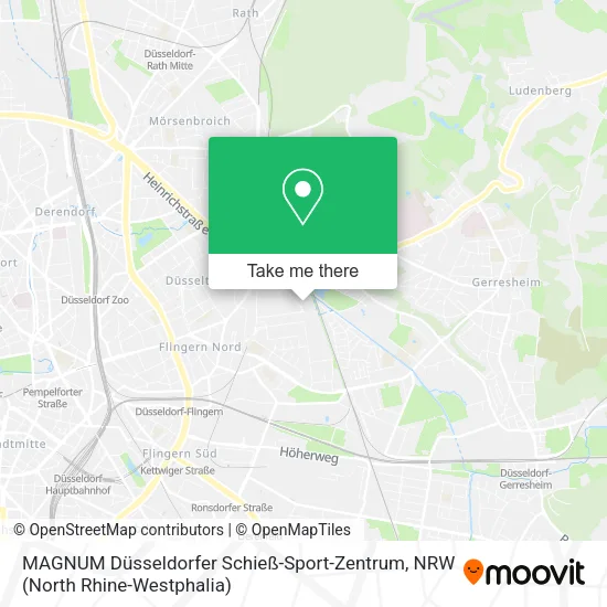Карта MAGNUM Düsseldorfer Schieß-Sport-Zentrum