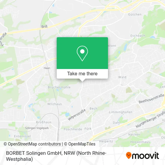 Карта BORBET Solingen GmbH