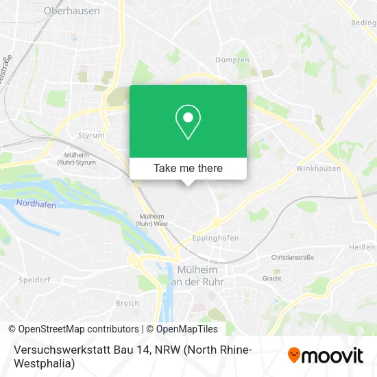 Карта Versuchswerkstatt Bau 14