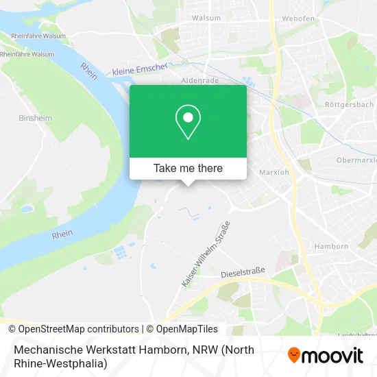 Карта Mechanische Werkstatt Hamborn
