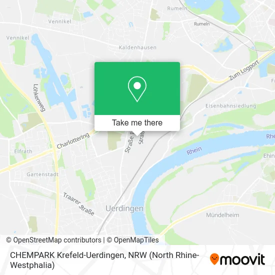 Карта CHEMPARK Krefeld-Uerdingen