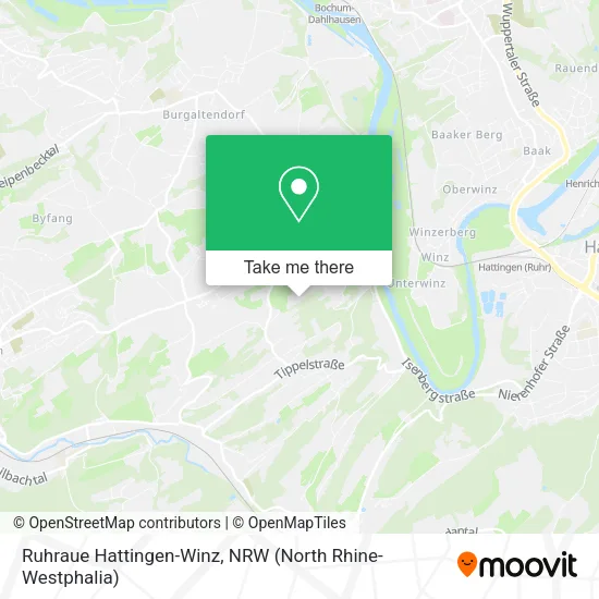 Карта Ruhraue Hattingen-Winz
