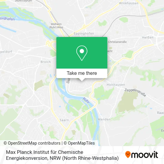 Карта Max Planck Institut für Chemische Energiekonversion