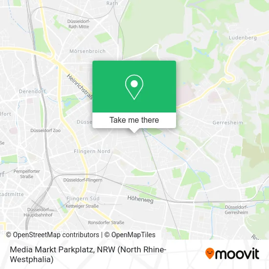 Карта Media Markt Parkplatz