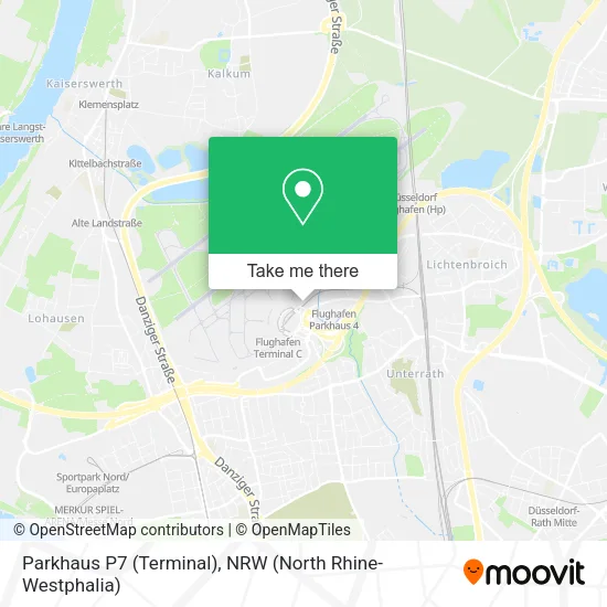 Карта Parkhaus P7 (Terminal)