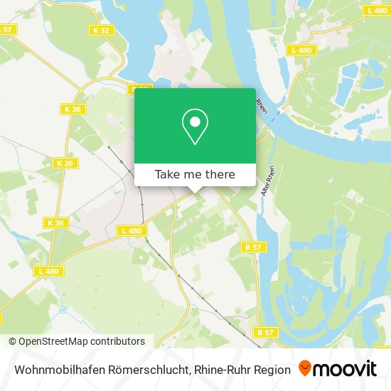 Карта Wohnmobilhafen Römerschlucht