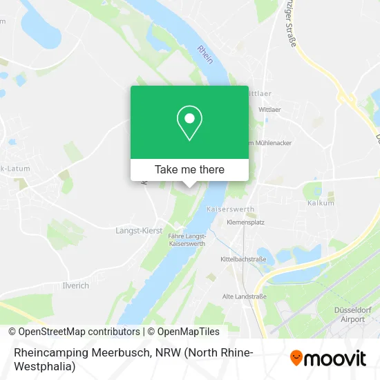 Карта Rheincamping Meerbusch