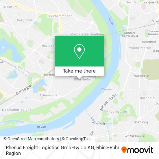 Rhenus Freight Logistics GmbH & Co.KG map