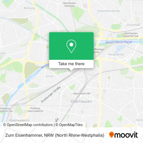 Карта Zum Eisenhammer