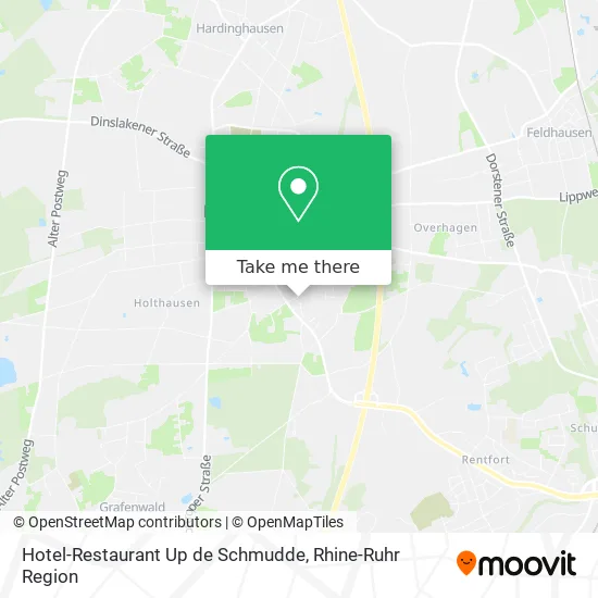 Hotel-Restaurant Up de Schmudde map
