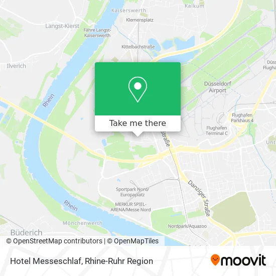 Карта Hotel Messeschlaf