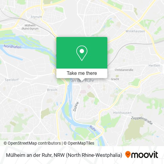 Mülheim an der Ruhr map