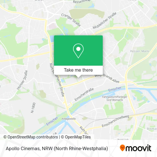 Карта Apollo Cinemas