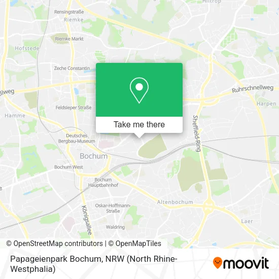 Карта Papageienpark Bochum