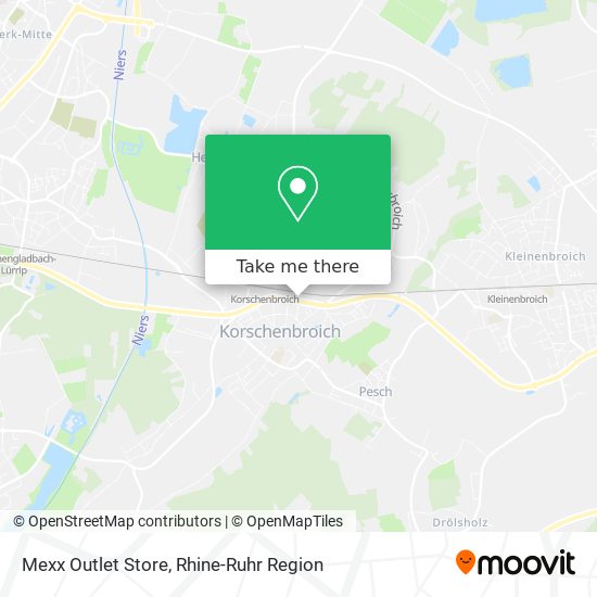 Mexx Outlet Store map