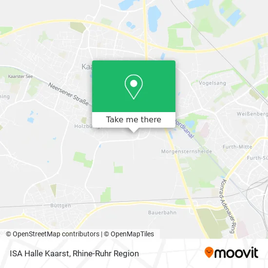 Карта ISA Halle Kaarst