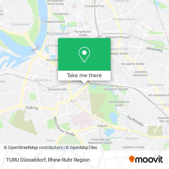 TURU Düsseldorf map