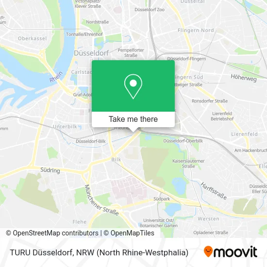 Карта TURU Düsseldorf