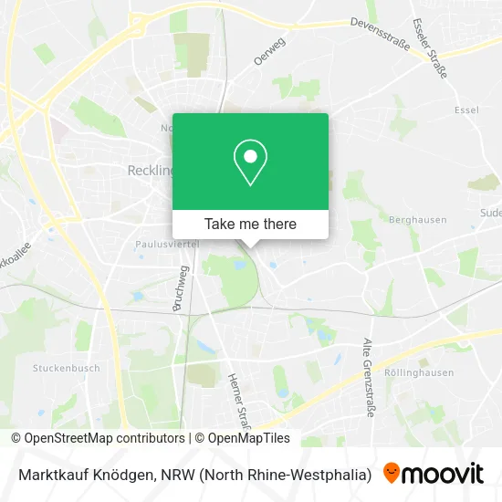 Карта Marktkauf Knödgen