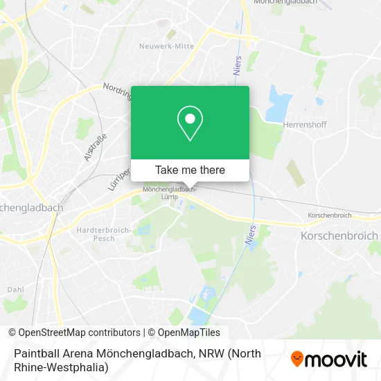 Карта Paintball Arena Mönchengladbach