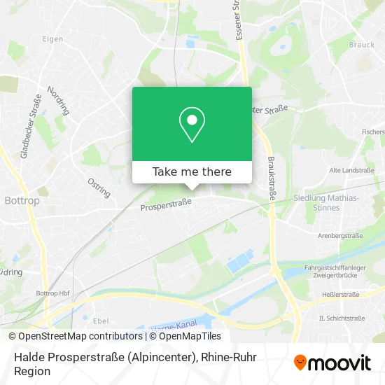 Карта Halde Prosperstraße (Alpincenter)