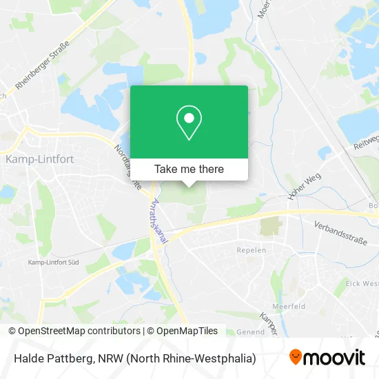 Карта Halde Pattberg