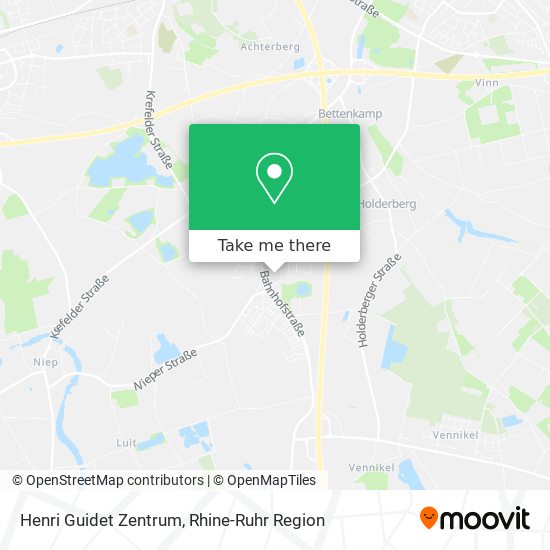 Henri Guidet Zentrum map