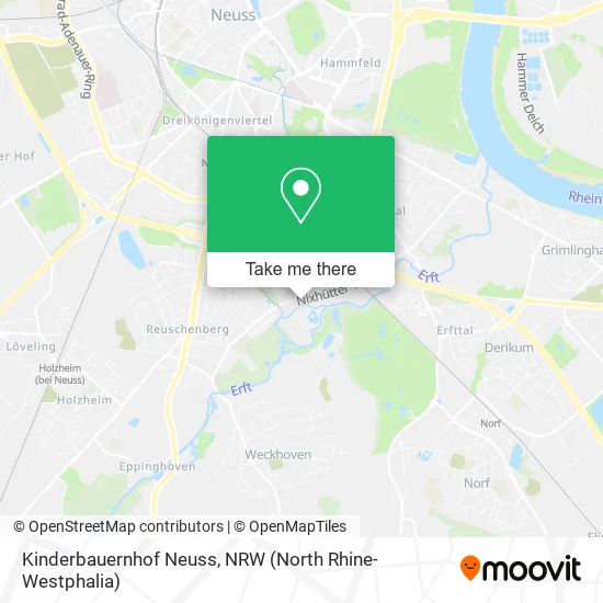 Карта Kinderbauernhof Neuss