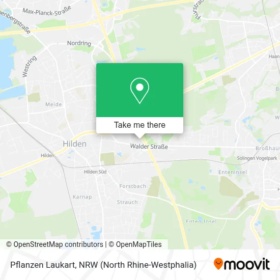 Pflanzen Laukart map