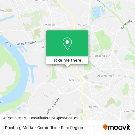Карта Duisburg Merkez Camii