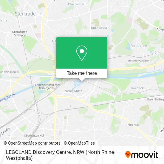 Карта LEGOLAND Discovery Centre