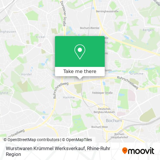Wurstwaren Krümmel Werksverkauf map