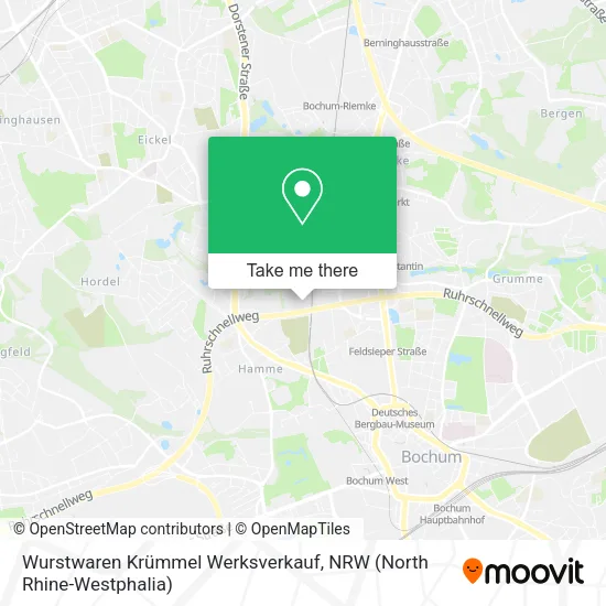 Карта Wurstwaren Krümmel Werksverkauf