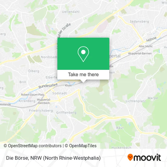 Die Börse map