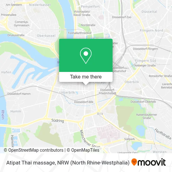 Atipat Thai massage map
