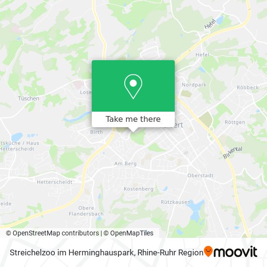 Streichelzoo im Herminghauspark map