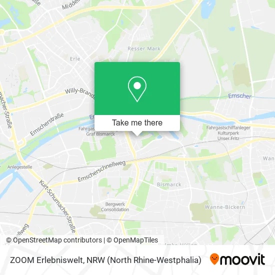 Карта ZOOM Erlebniswelt