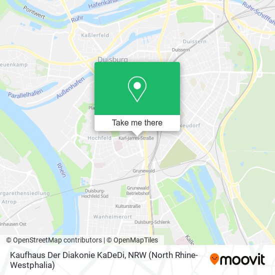 Kaufhaus Der Diakonie KaDeDi map